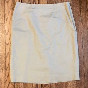 The Limited Khaki Pencil Skirt